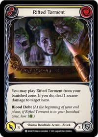 Rifted Torment (Yellow) - Monarch - Flesh and Blood TCG card