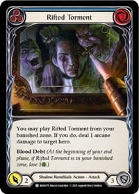 Rifted Torment (Blue) - Monarch - Flesh and Blood TCG card