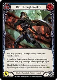 Rip Through Reality (Blue) - Monarch - Flesh and Blood TCG card