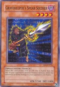 Gravekeeper's Spear Soldier - Dark Revelation Volume 1 - YuGiOh card