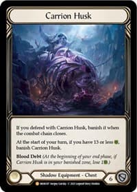Carrion Husk - Monarch - Flesh and Blood TCG card
