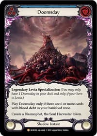 Doomsday - Monarch - Flesh and Blood TCG card