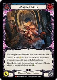 Mutated Mass - Monarch - Flesh and Blood TCG card