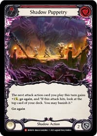 Shadow Puppetry - Monarch - Flesh and Blood TCG card
