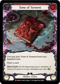 Tome of Torment - Monarch - Flesh and Blood TCG card