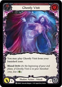 Ghostly Visit (Red) - Monarch - Flesh and Blood TCG card