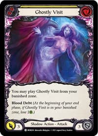 Ghostly Visit (Yellow) - Monarch - Flesh and Blood TCG card