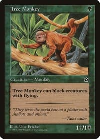 Tree Monkey - Portal Second Age - Magic: The Gathering card