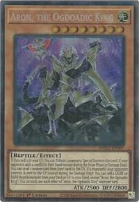 Aron, the Ogdoadic King (CR) - Ancient Guardians - YuGiOh card