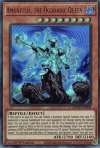 Amunessia, the Ogdoadic Queen - Ancient Guardians - YuGiOh card