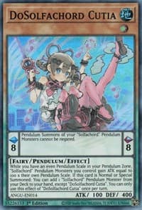 DoSolfachord Cutia - Ancient Guardians - YuGiOh card