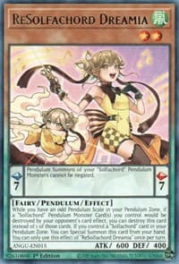 ReSolfachord Dreamia - Ancient Guardians - YuGiOh card