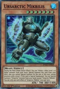 Ursarctic Mikbilis - Ancient Guardians - YuGiOh card