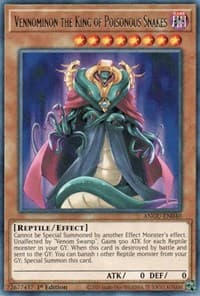 Vennominon the King of Poisonous Snakes - Ancient Guardians - YuGiOh card