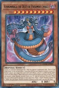 Vennominaga the Deity of Poisonous Snakes - Ancient Guardians - YuGiOh card