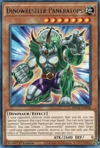 Dinowrestler Pankratops - Ancient Guardians - YuGiOh card