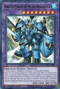 Dinoster Power, the Mighty Dracoslayer - Ancient Guardians - YuGiOh card