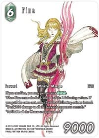 Fina (Full Art Reprint) - Opus XIII: Crystal Radiance - Final Fantasy TCG card