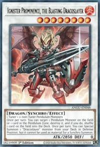 Ignister Prominence, the Blasting Dracoslayer - Ancient Guardians - YuGiOh card