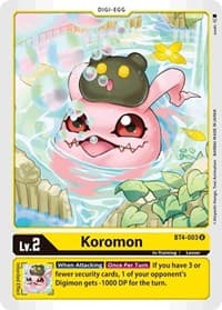 Koromon - Great Legend - Digimon Card Game card