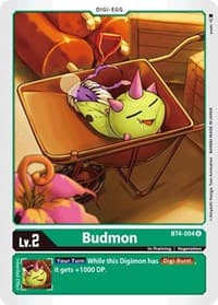 Budmon - Great Legend - Digimon Card Game card
