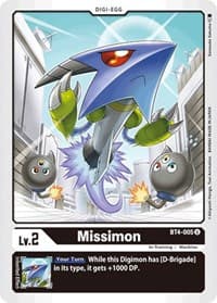 Missimon - Great Legend - Digimon Card Game card
