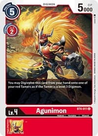 Agunimon - Great Legend - Digimon Card Game card