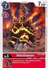 Volcdramon - Great Legend - Digimon Card Game card