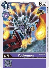 Youkomon - Starter Deck 06: Venomous Violet - Digimon Card Game card