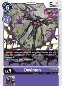 Devimon - Starter Deck 06: Venomous Violet - Digimon Card Game card