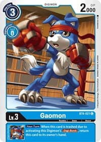 Gaomon - Great Legend - Digimon Card Game card