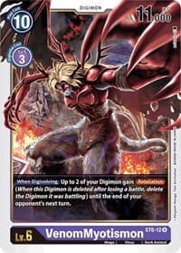 VenomMyotismon - Starter Deck 06: Venomous Violet - Digimon Card Game card