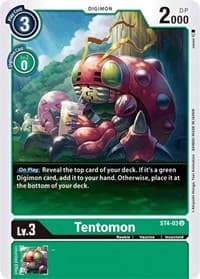 Tentomon - Starter Deck 04: Giga Green - Digimon Card Game card