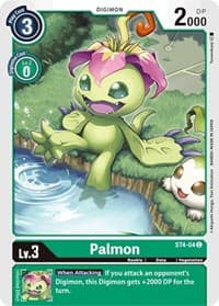 Palmon - Starter Deck 04: Giga Green - Digimon Card Game card