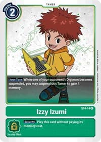 Izzy Izumi - Starter Deck 04: Giga Green - Digimon Card Game card
