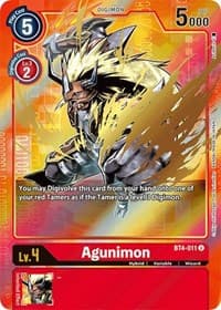 Agunimon (Alternate Art) - Great Legend - Digimon Card Game card