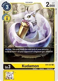 Kudamon - Great Legend - Digimon Card Game card