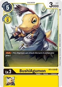 BushiAgumon - Great Legend - Digimon Card Game card