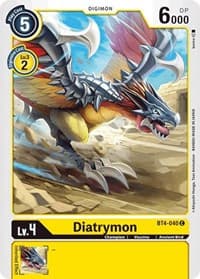 Diatrymon - Great Legend - Digimon Card Game card