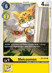 Meicoomon - Great Legend - Digimon Card Game card