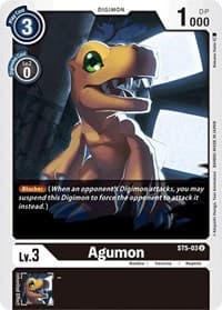 Agumon - Starter Deck 05: Machine Black - Digimon Card Game card