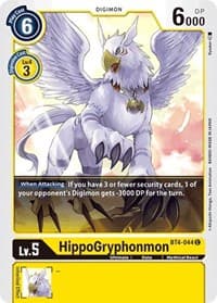 HippoGryphonmon - Great Legend - Digimon Card Game card