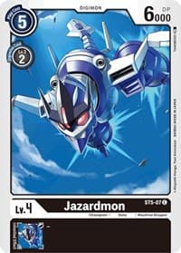 Jazardmon - Starter Deck 05: Machine Black - Digimon Card Game card