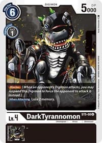 DarkTyrannomon - Starter Deck 05: Machine Black - Digimon Card Game card