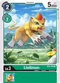 Liollmon - Great Legend - Digimon Card Game card