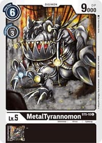 MetalTyrannomon - Starter Deck 05: Machine Black - Digimon Card Game card
