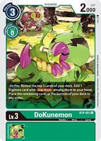 DoKunemon - Great Legend - Digimon Card Game card