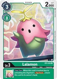 Lalamon - Great Legend - Digimon Card Game card