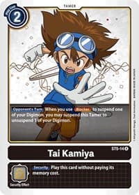 Tai Kamiya - Starter Deck 05: Machine Black - Digimon Card Game card