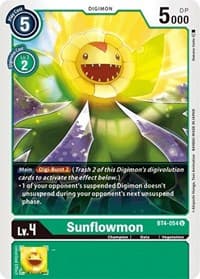 Sunflowmon - Great Legend - Digimon Card Game card